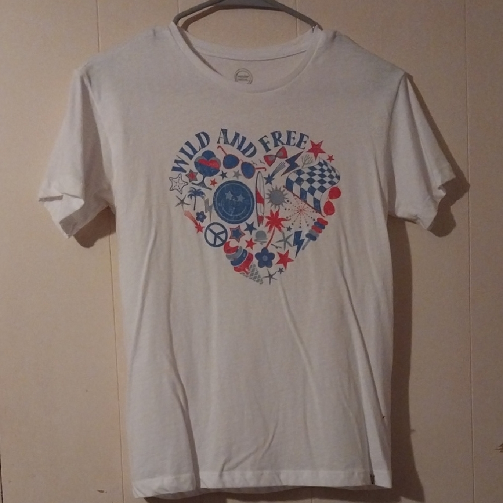 Graphic White T-Shirt Kids